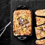 Lodge Seasoned Cast Iron Mini Rectangular Server, Set of Four