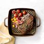 Smithey Seasoned Cast Iron Grill Pan, 12&quot;
