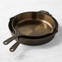 Smithey Seasoned Cast Iron Classic Skillet Set, 10&quot; &amp; 12&quot;