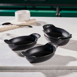 Le Creuset Gourmand Enameled Cast Iron 4-Piece Oval Baker Set