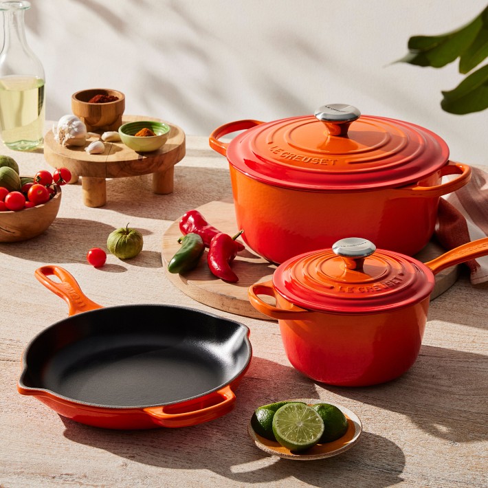 Le Creuset Signature Cast-Iron 5-Piece Cookware Set