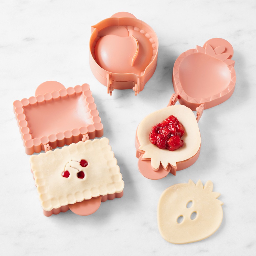 Williams Sonoma Fruit Hand Pie Molds, Set of 3