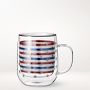 Americana Double Wall Mugs, Set of 2