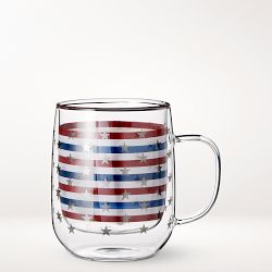 Americana Double Wall Mugs, Set of 4