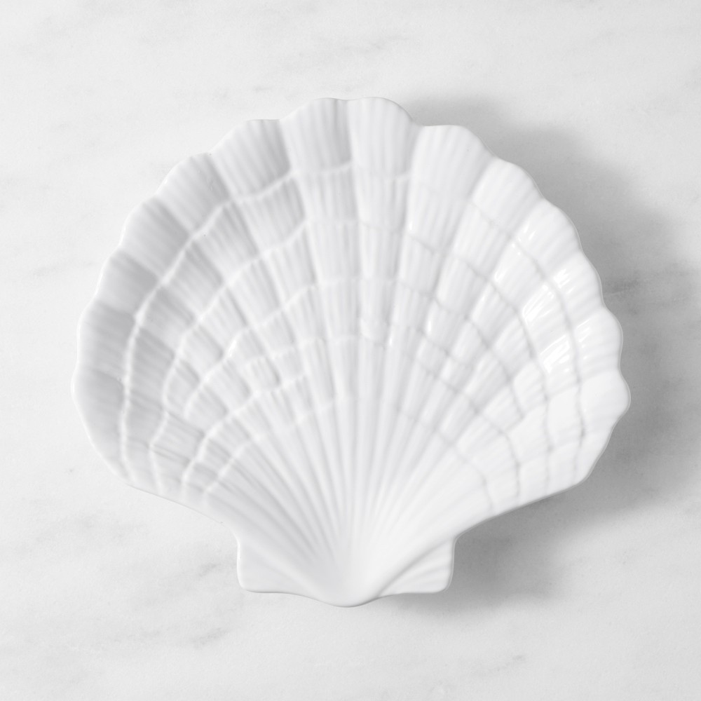 Seashell Salad Plates