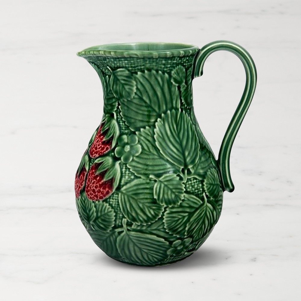 Bordallo Pinheiro Strawberries Pitcher
