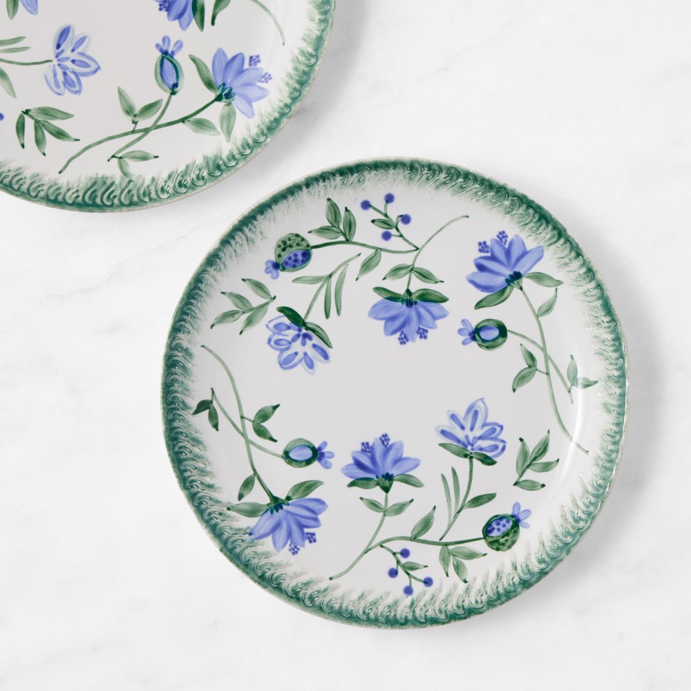 AERIN x Williams Sonoma Feathered Edge Appetizer Plates