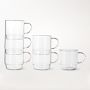 Williams Sonoma Pantry Stacked Mugs, Set of 12