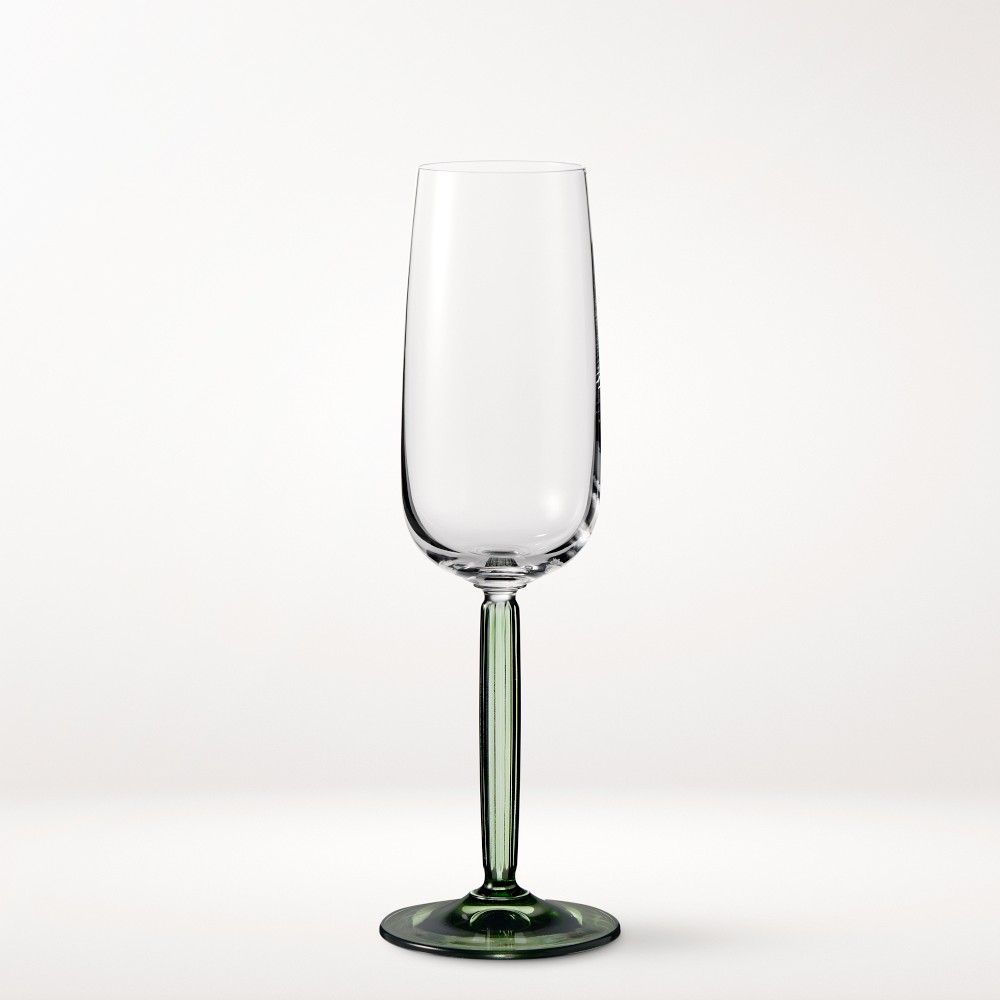 Holmegaard Hammershoi Champagne Flutes, Set of 2