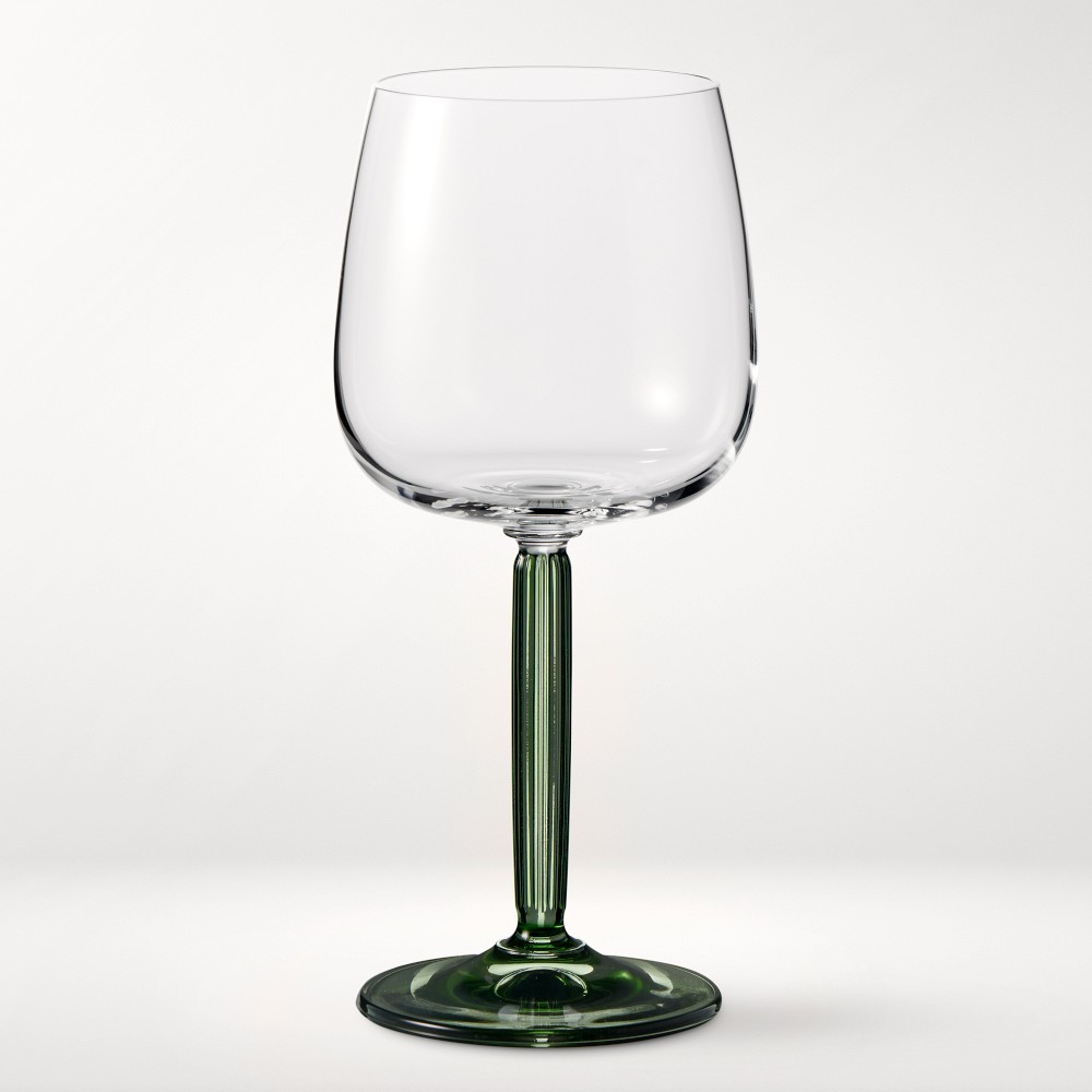 Holmegaard Hammershoi White Wine Glasses, Set of 2