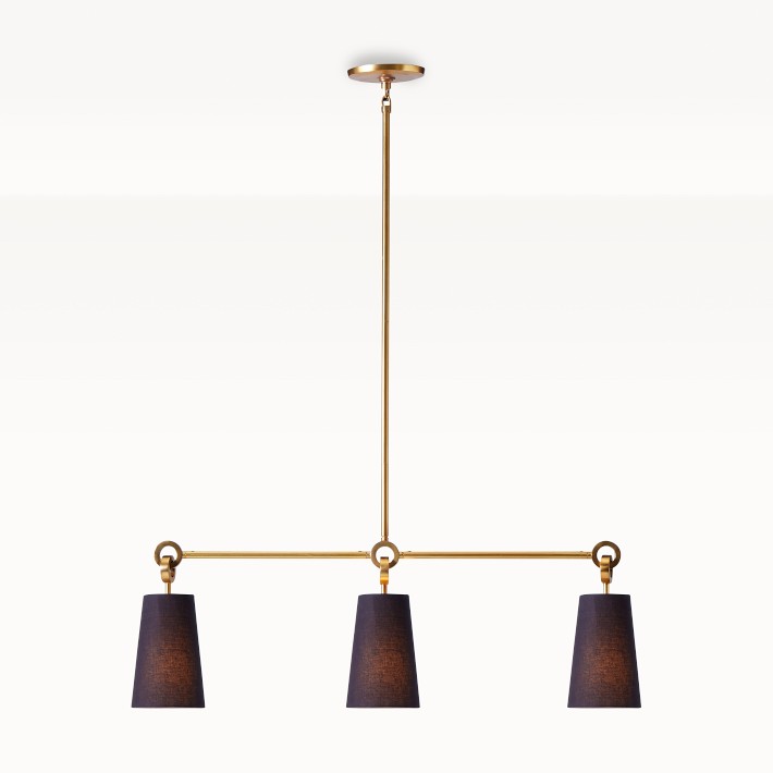 Chain Link Linear Pendant