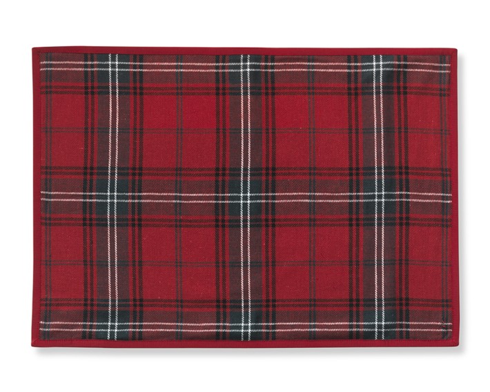 Classic Tartan Plaid Placemats, Set of 4