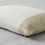Contrast Edge Reversible Pillow Cover