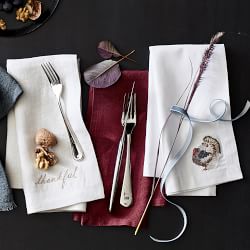 Thankful Napkins, Set of 4