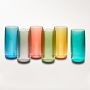 DuraClear® Tritan Highball Glasses, Set of 6, Multicolored