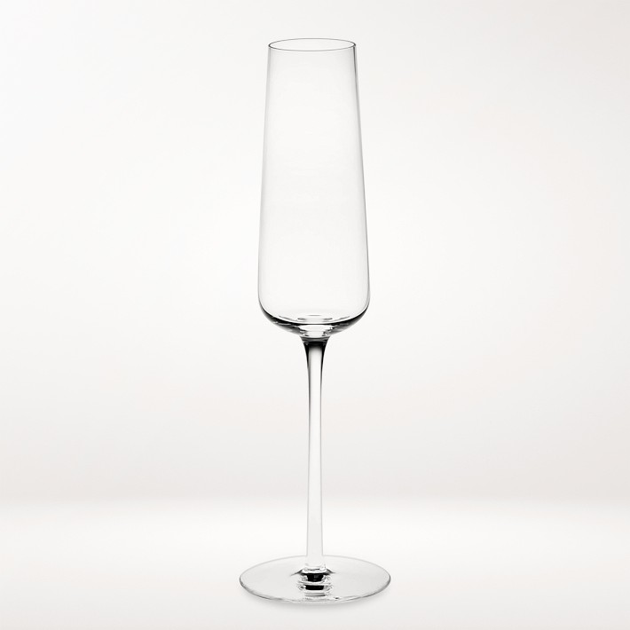 Williams Sonoma Estate Champagne Flute Glasses, Set of 2