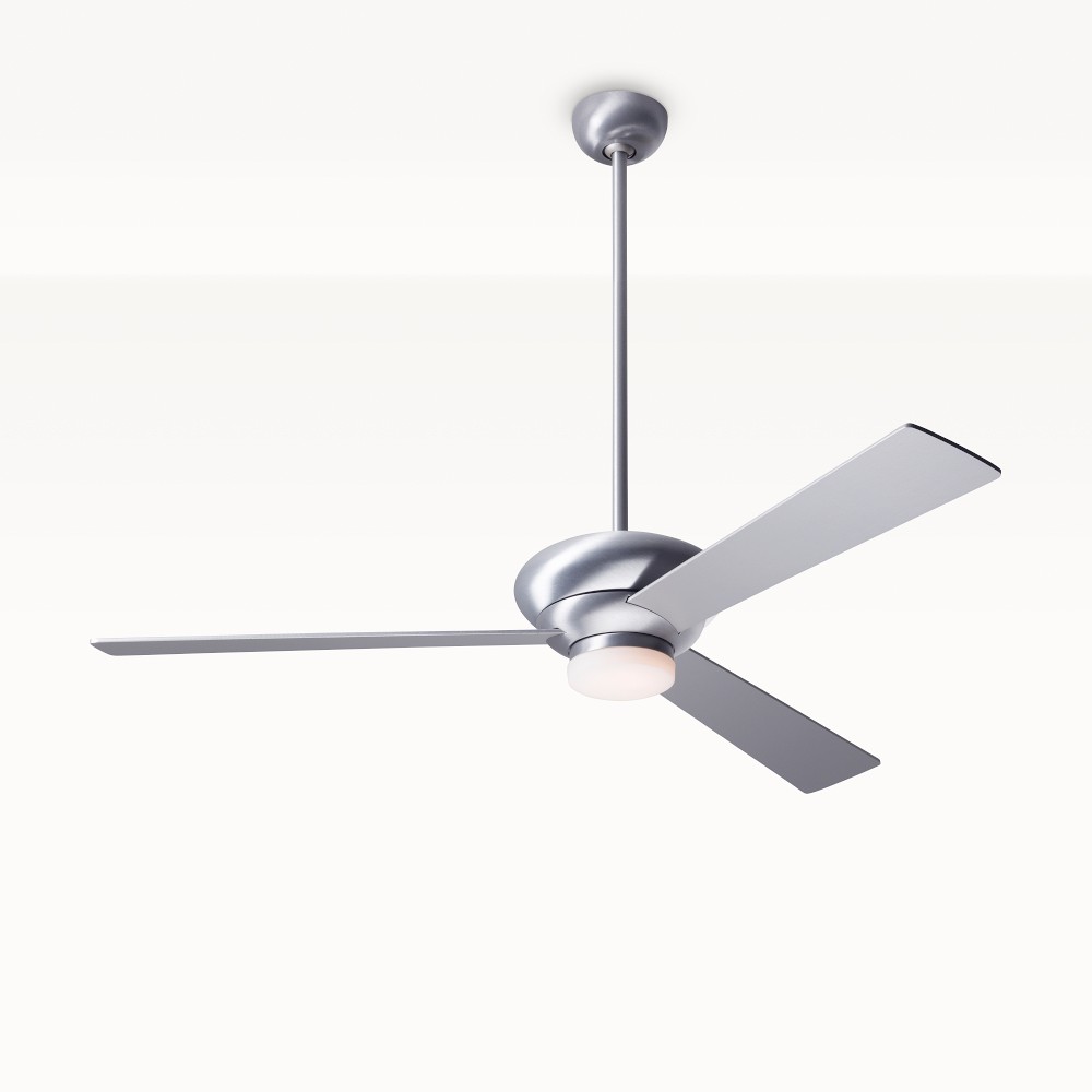 Altus Ceiling Fan, Brushed Aluminum Finish, 52" Aluminum Blades, 17W LED, Fan & Light – 3 Wire