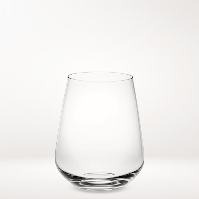 Williams Sonoma Estate Stemless White Wine Glasses, Set of 2