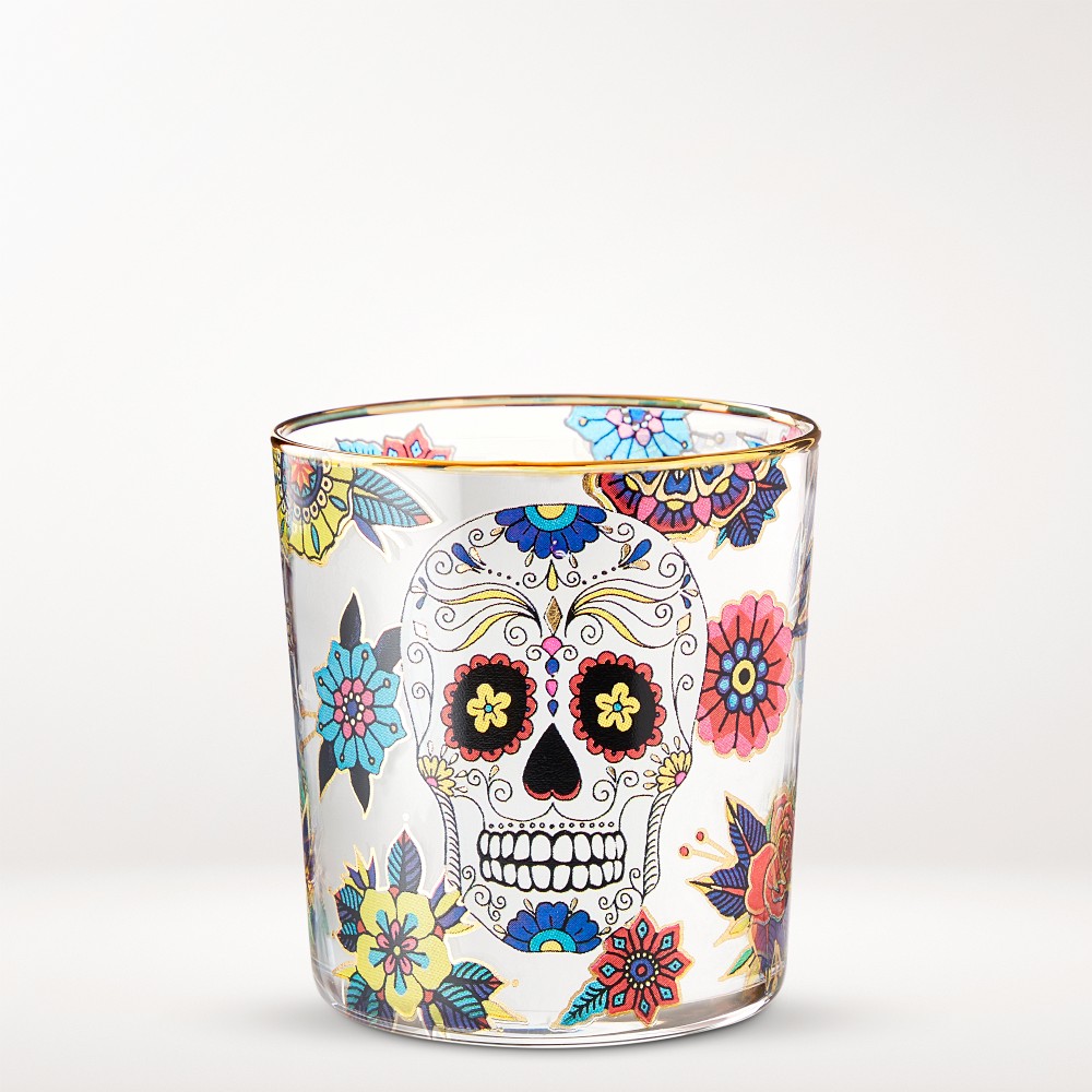 Day of the Dead Short Tumblers, Set of 4