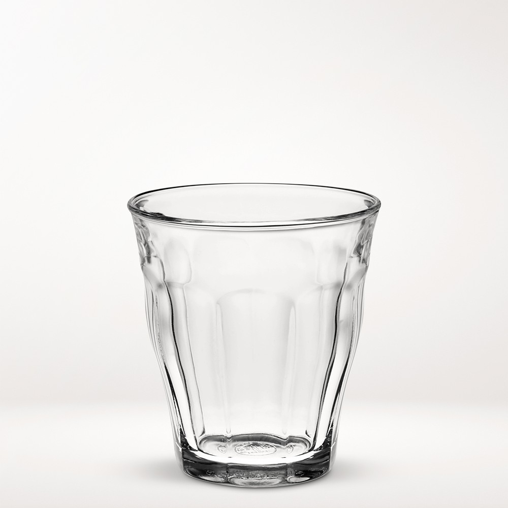 Duralex Picardie Glass Tumblers, Set of 6, 8 oz.