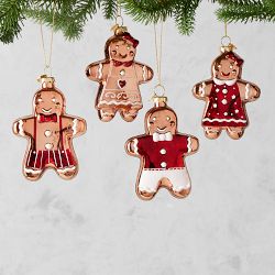Gingerbread Buddies Ornaments, Set of 4