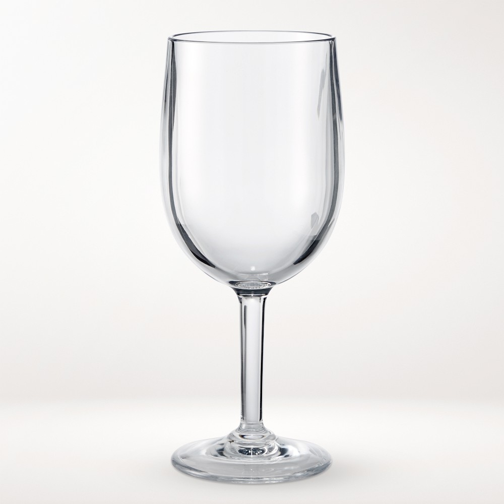 DuraClear® Tritan Wine Glasses, Set of 6, Clear