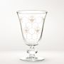 Honeycomb Goblet Glasses, Set of 4
