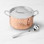 Williams Sonoma Thermo-Clad™ Copper Soup Pot & Ladle, 8-Qt.