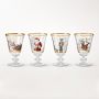 'Twas the Night Before Christmas Goblets, Set of 4, Nutcracker