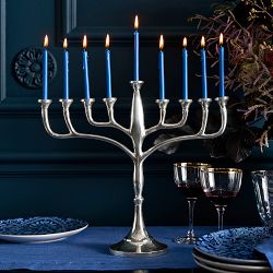 Silver Menorah