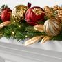 'Twas the Night Before Christmas UV Protected Pre-Lit Faux Wreath &amp; Garland