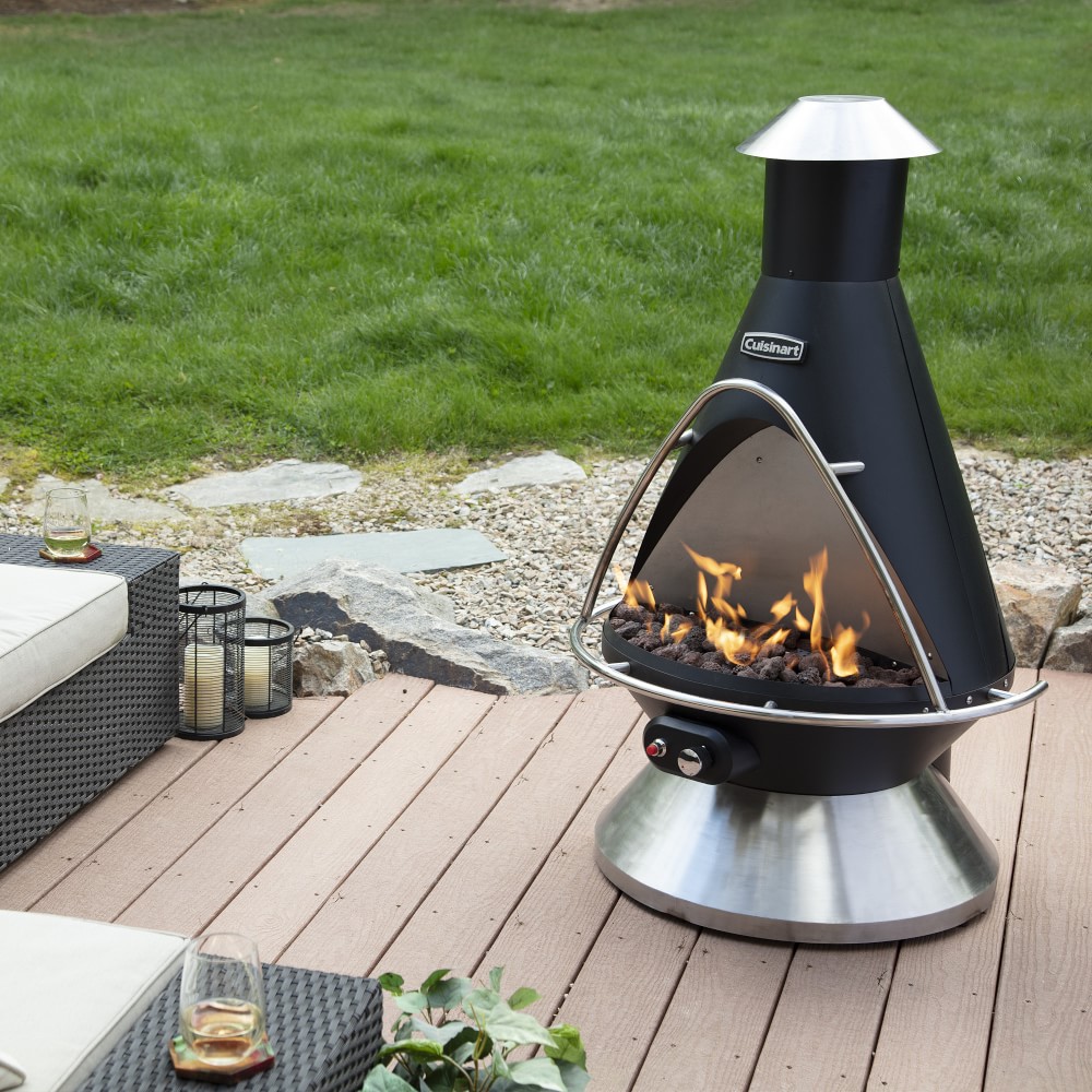 Cuisinart Chimenea Style Propane Fire Pit (29&quot;)