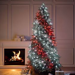 Balsam Hill Most Realistic Silverado Slim Pre-Lit Tree, 6'-9'