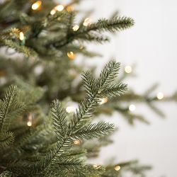 Balsam Hill Most Realistic Sugarland Pre-Lit Spruce Tree, 6.5'-9'