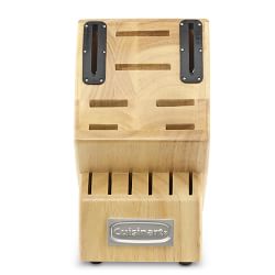 Cuisinart Nitrogen-Infused Stainless-Steel Knife Block with Built in Sharpener, Set of 15