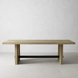 Montauk Rectangular Dining Table, Seadrift (82&quot;)