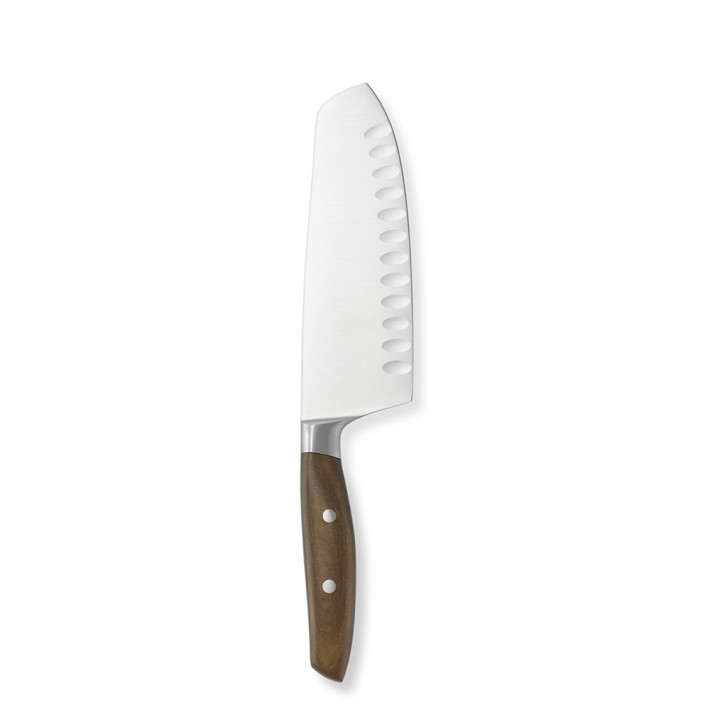 W&#252;sthof Epicure Hollow-Edge Santoku Knife, 7&quot;