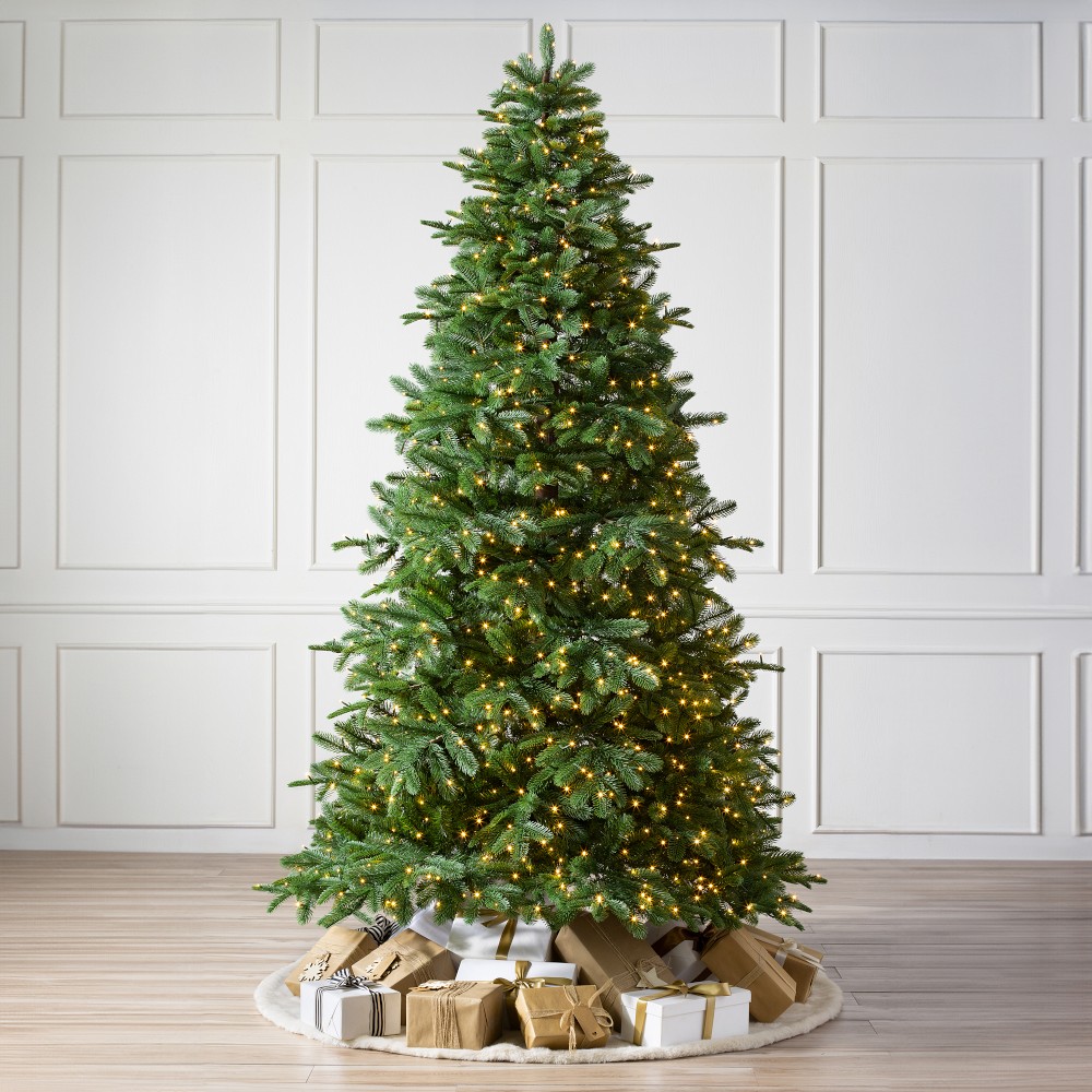Balsam Hill Most Realistic Sierra Mountain Pre-Lit Spruce, 6.5', Micro LED
