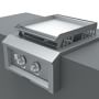 Hestan 24" Built-In Power Burner Griddle Plate Accessory