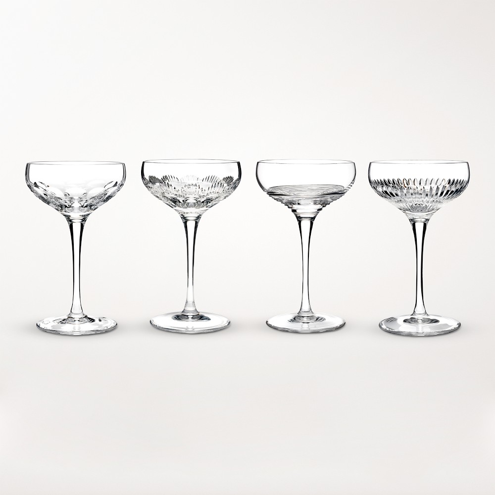 Waterford Mixology Mixed Coupe Glasses, Set of 4