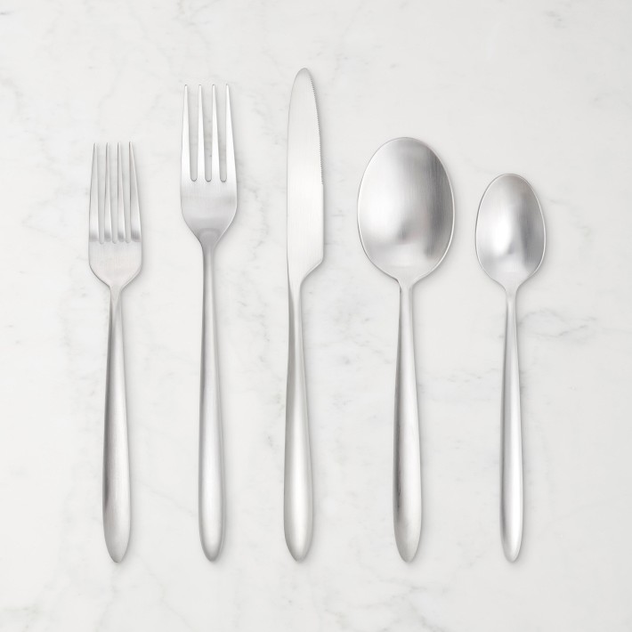 Fortessa Velo 20-Piece Flatware Set, Stainless-Steel