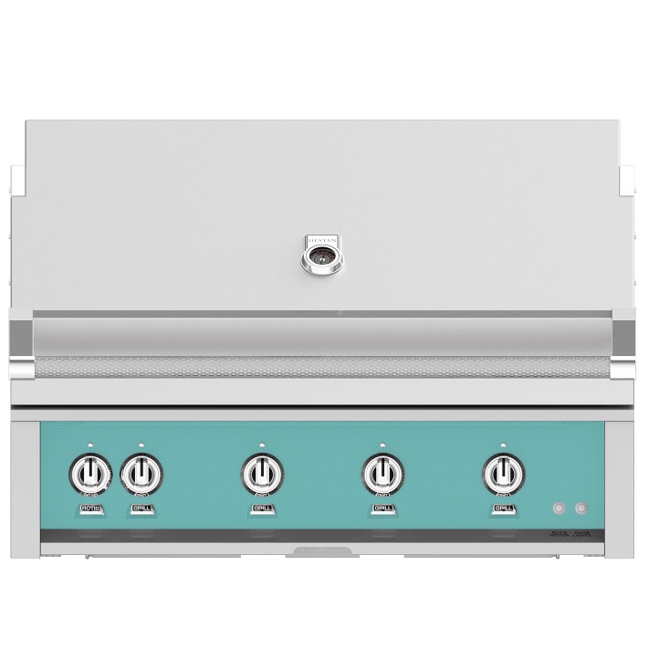 Hestan 42" Built-In Grill, Liquid Propane, 3 Trellis, 1 Sear, Rotisserie, Bora Bora