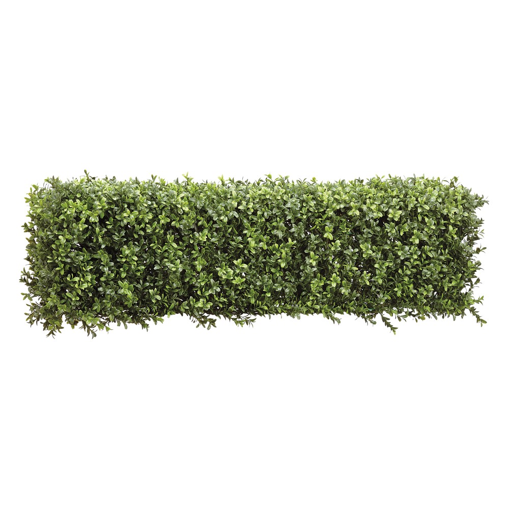 OPEN BOX: UV Protected Faux Boxwood Hedge 3' x 9.5"
