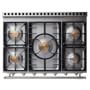 La Cornue CornuFé Dual Fuel 5-Brass Burner Accessory Kit