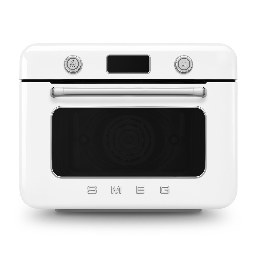 SMEG Countertop Air Fry Oven With Steam, White