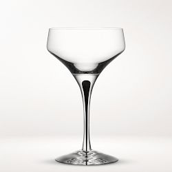 Orrefors Metropol Coupe Glasses, Set of 2