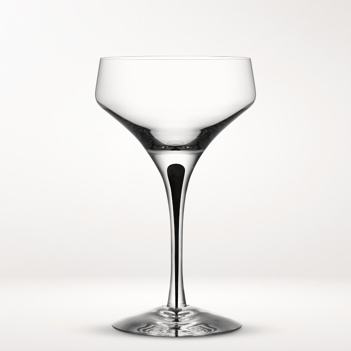 Orrefors Metropol Coupe Glasses, Set of 2