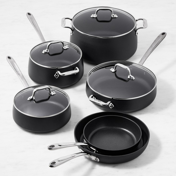 All-Clad HA1 Expert Hard Anodized Nonstick 10-Piece Cookware Set