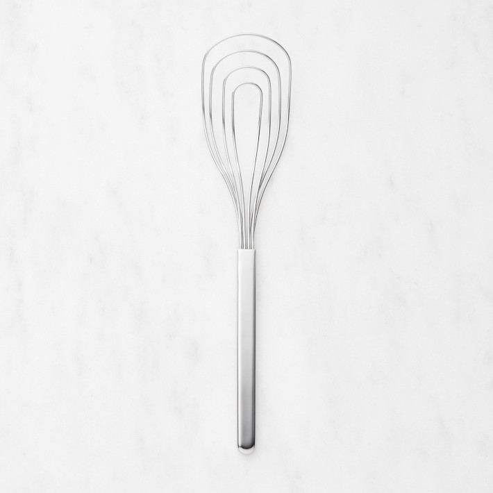 Williams Sonoma Recycled Stainless-Steel Flat Whisk