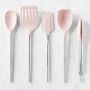 Williams Sonoma Stainless-Steel Silicone, Dusty Rose, Set of 5